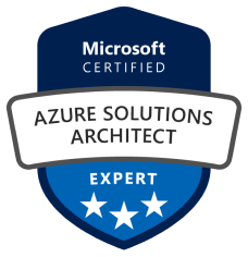 Certificate - Microsoft Certified Azure Solutions Architect Expert